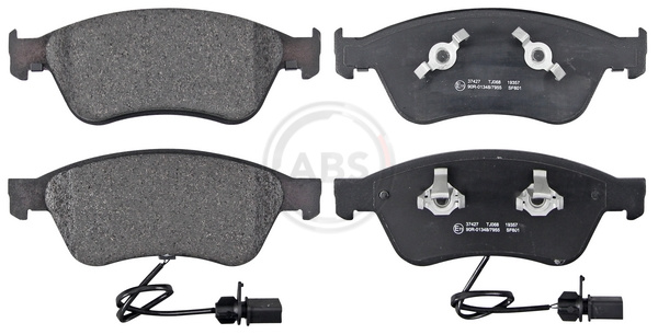 Brake Pad Set, disc brake (Front axle)  Art. 37427