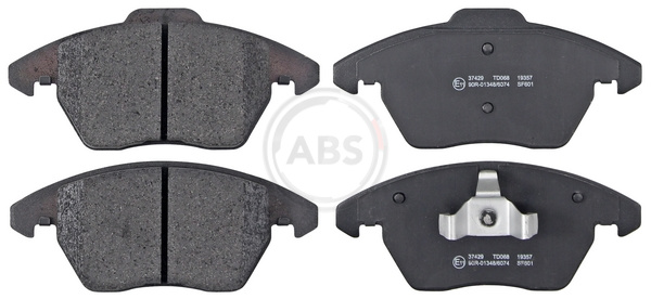 Brake Pad Set, disc brake (Front axle)  Art. 37429