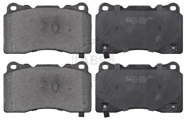 Brake Pad Set, disc brake (Front axle)  Art. 37447