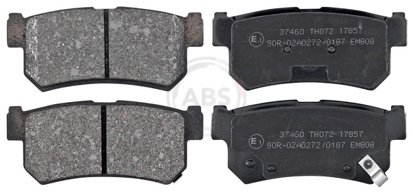 Brake Pad Set, disc brake (Rear axle)  Art. 37460