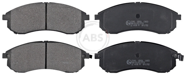 Brake Pad Set, disc brake (Front axle)  Art. 37481