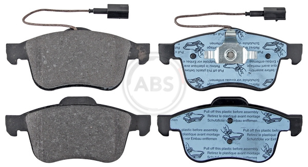 Brake Pad Set, disc brake (Front axle)  Art. 37485