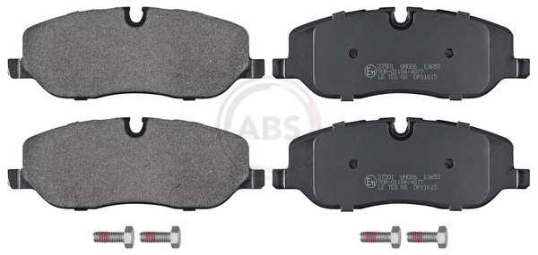 Brake Pad Set, disc brake (Front axle)  Art. 37501