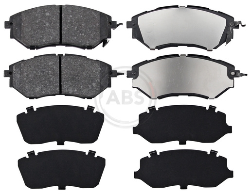 Brake Pad Set, disc brake (Front axle)  Art. 37502