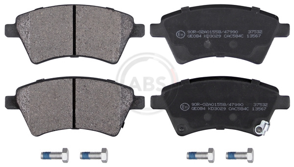 Brake Pad Set, disc brake (Front axle)  Art. 37532