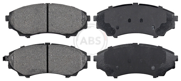 Brake Pad Set, disc brake (Front axle)  Art. 37540