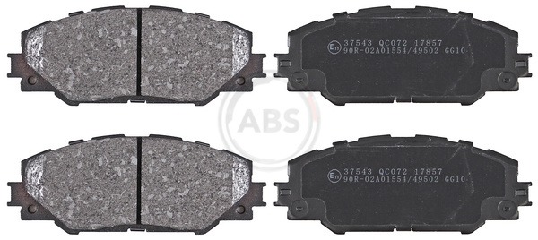 Brake Pad Set, disc brake (Front axle)  Art. 37543