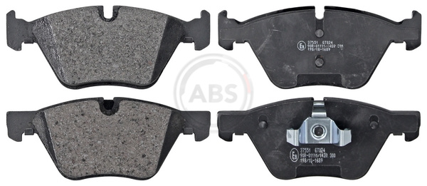 Brake Pad Set, disc brake (Front axle)  Art. 37551