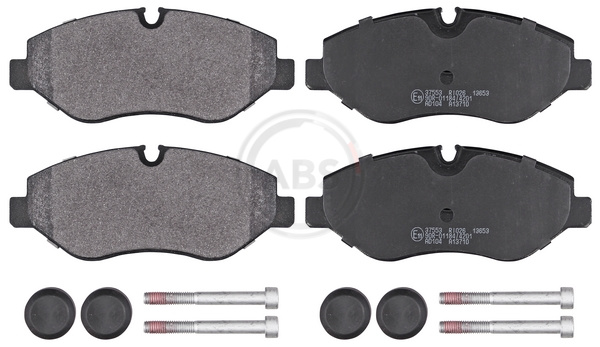 Brake Pad Set, disc brake (Front axle)  Art. 37553