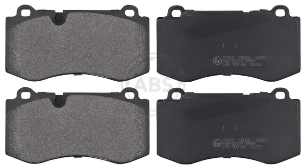 Brake Pad Set, disc brake (Front axle)  Art. 37565