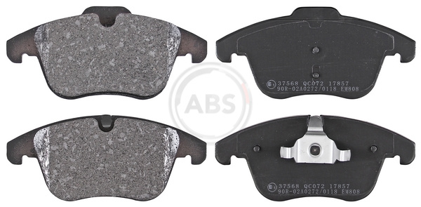 Brake Pad Set, disc brake (Front axle)  Art. 37568