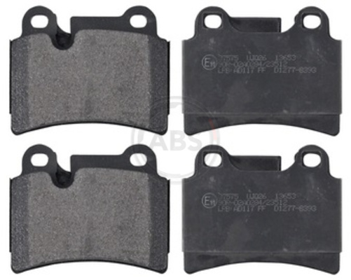 Brake Pad Set, disc brake (Rear axle)  Art. 37575