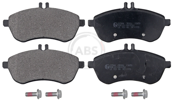 Brake Pad Set, disc brake (Front axle)  Art. 37584