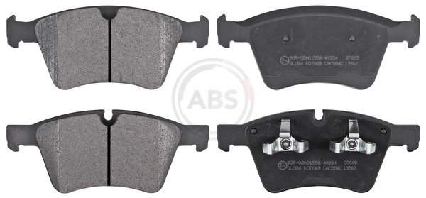 Brake Pad Set, disc brake (Front axle)  Art. 37605