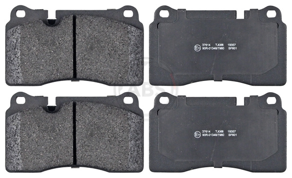 Brake Pad Set, disc brake (Front axle)  Art. 37614