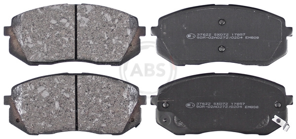 Brake Pad Set, disc brake (Front axle)  Art. 37622