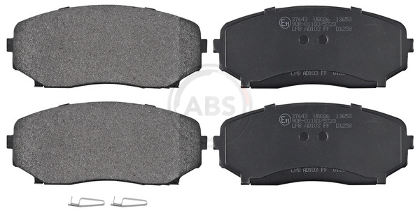 Brake Pad Set, disc brake (Front axle)  Art. 37643