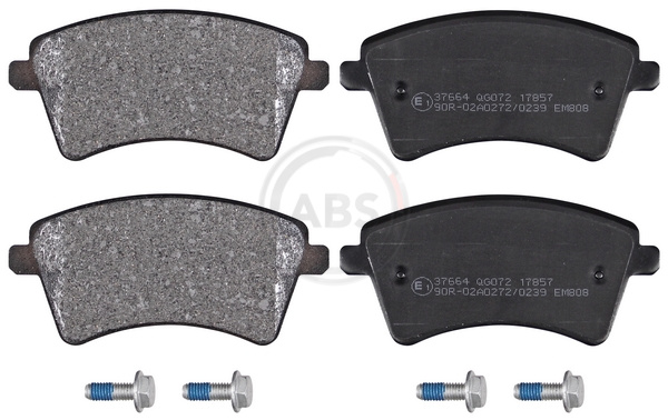 Brake Pad Set, disc brake (Front axle)  Art. 37664