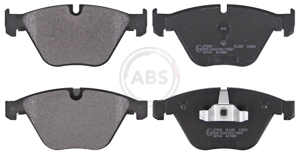 Brake Pad Set, disc brake (Front axle)  Art. 37669