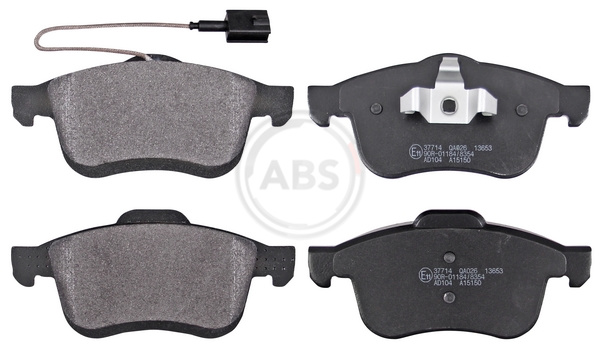 Brake Pad Set, disc brake (Front axle)  Art. 37714