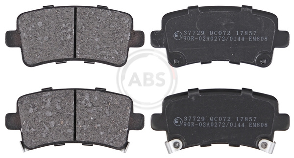 Brake Pad Set, disc brake (Rear axle)  Art. 37729