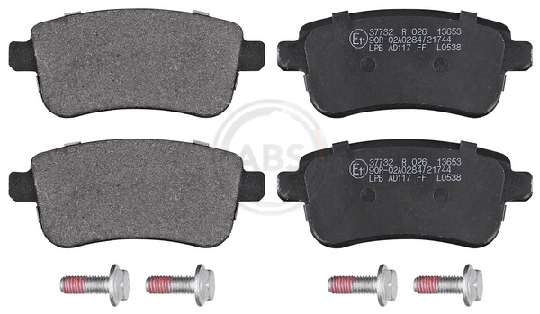 Brake Pad Set, disc brake (Rear axle)  Art. 37732