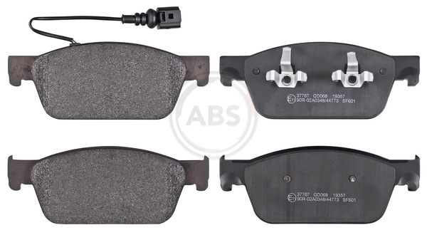 Brake Pad Set, disc brake (Front axle)  Art. 37767