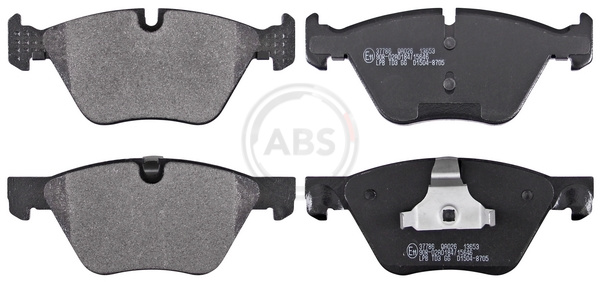 Brake Pad Set, disc brake (Front axle)  Art. 37786