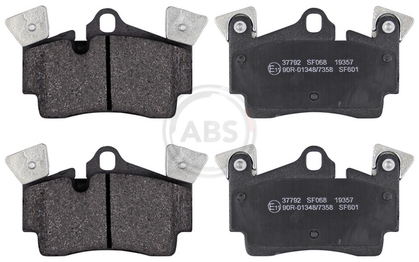 Brake Pad Set, disc brake (Rear axle)  Art. 37792