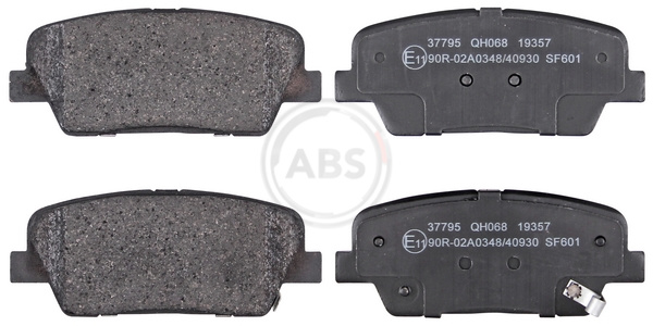 Brake Pad Set, disc brake (Rear axle)  Art. 37795