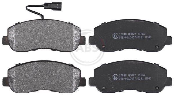 Brake Pad Set, disc brake (Front axle)  Art. 37848