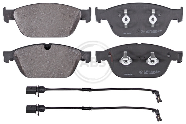 Brake Pad Set, disc brake (Front axle)  Art. 37855