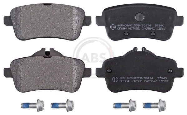 Brake Pad Set, disc brake (Rear axle)  Art. 37940