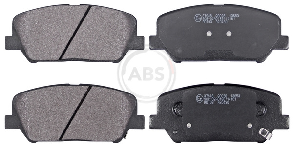 Brake Pad Set, disc brake (Front axle)  Art. 37948