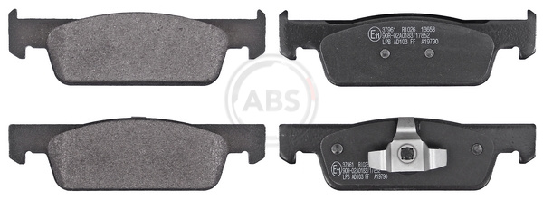 Brake Pad Set, disc brake (Front axle)  Art. 37961