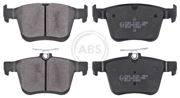 Brake Pad Set, disc brake (Rear axle)  Art. 37964