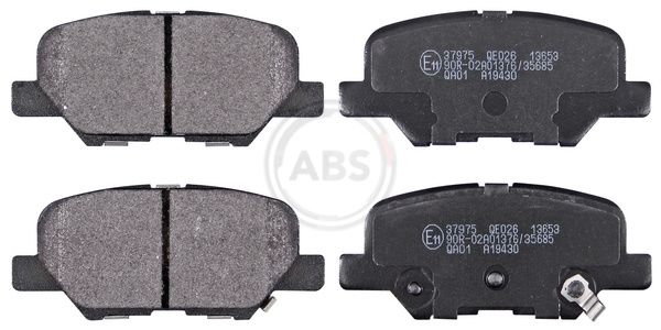 Brake Pad Set, disc brake (Rear axle)  Art. 37975