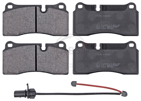 Brake Pad Set, disc brake (Rear axle)  Art. 37986