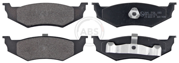 Brake Pad Set, disc brake (Rear axle)  Art. 38641