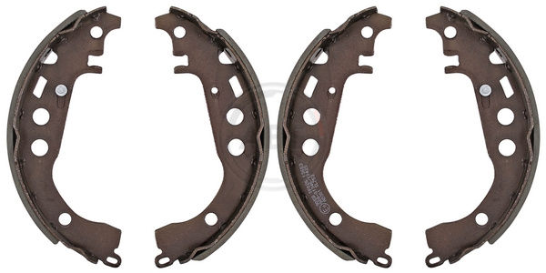 Brake Shoe Set (Rear axle)  Art. 9058