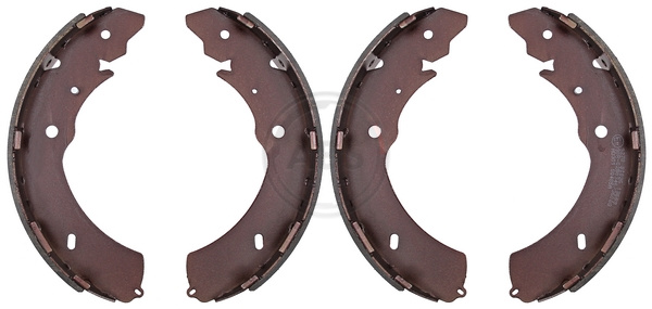 Brake Shoe Set (Rear axle, Rear axle)  Art. 9270