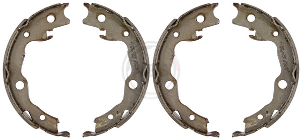 Brake Shoe Set, parking brake (Rear axle, Rear axle)  Art. 9273