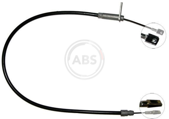 Cable Pull, parking brake (Back, left)  Art. K14697