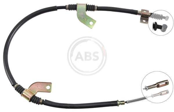 Cable Pull, parking brake (Double cloth)  Art. K16817