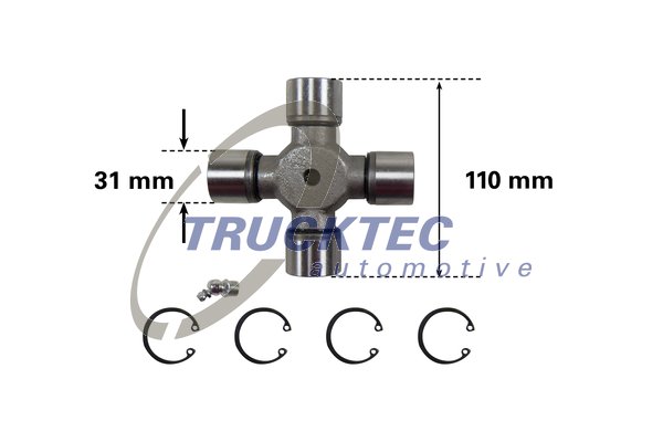 Joint, propshaft (152)  Art. 0134038