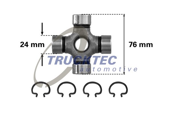 Joint, propshaft (Main shaft)  Art. 0234004