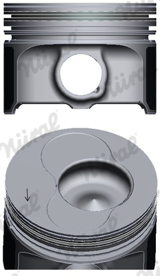 Piston (For cylinder 1, for cylinder 2)  Art. 8711490020