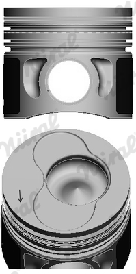 Piston (For cylinder 3, for cylinder 4)  Art. 8711490035