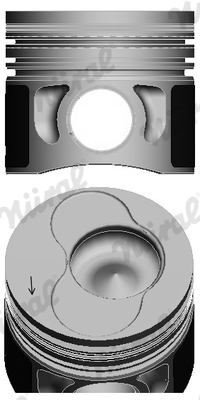 Piston (For cylinder 3, for cylinder 4)  Art. 8711490735