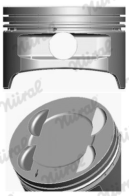 Piston (48.35)  Art. 8714130720